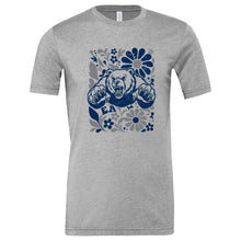 Load image into Gallery viewer, Evergreen Academy - "Grizzly Floral" Youth/Adult Blended Soft SS T