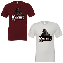 Load image into Gallery viewer, Town &amp; Country School - &quot;Knights&quot; Youth/Adult Fashion Soft Short Sleeve T
