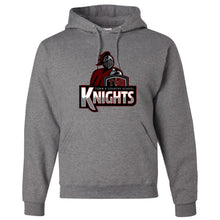Load image into Gallery viewer, Town & Country School - "Knights" Youth/Adult Hooded Sweatshirt