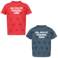 Load image into Gallery viewer, WEE Ministry Preschool - "EST. 1977" Toddler Short Sleeve T