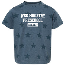 Load image into Gallery viewer, WEE Ministry Preschool - "EST. 1977" Toddler Short Sleeve T