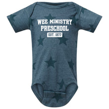 Load image into Gallery viewer, WEE Ministry Preschool - "EST. 1977" Infant Bodysuit