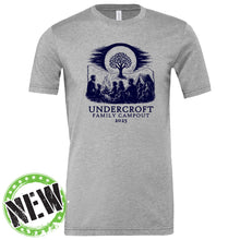 Load image into Gallery viewer, Undercroft Montessori Tulsa - "Campout" Youth/Adult Blended SS T