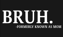 Load image into Gallery viewer, Redemption Baseball- "BRUH" Adult Unisex CVC Jersey Tee