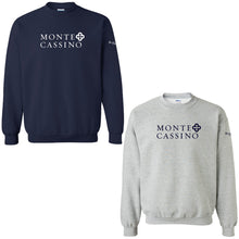 Load image into Gallery viewer, Monte Cassino - "Be a Saint" Youth/Adult Crewneck Sweatshirt