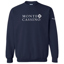Load image into Gallery viewer, Monte Cassino - "Be a Saint" Youth/Adult Crewneck Sweatshirt