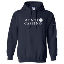 Load image into Gallery viewer, Monte Cassino - "Be a Saint" Youth/Adult Hooded Sweatshirt