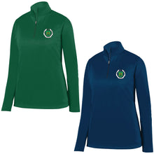Load image into Gallery viewer, Saints Peter and Paul Catholic School - "Crest" Ladies 1/4 Zip Performance Fleece Pullover