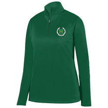 Load image into Gallery viewer, Saints Peter and Paul Catholic School - "Crest" Ladies 1/4 Zip Performance Fleece Pullover