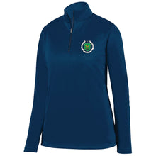 Load image into Gallery viewer, Saints Peter and Paul Catholic School - "Crest" Ladies 1/4 Zip Performance Fleece Pullover