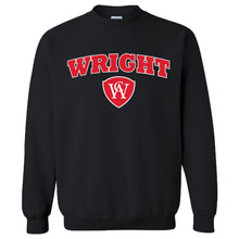 Load image into Gallery viewer, Wright Christian Academy - "Wright" Youth/Adult Crewneck Sweatshirt