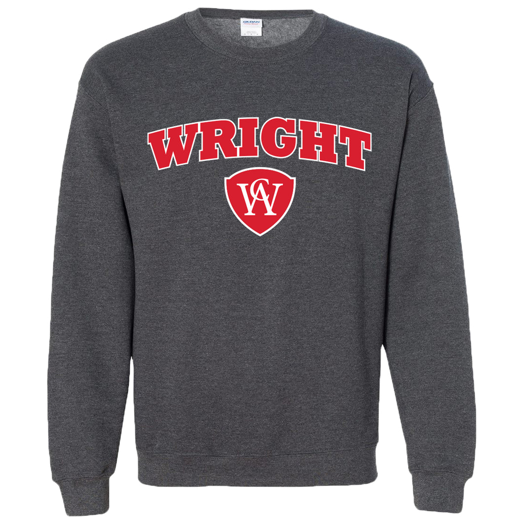 Wright Christian Academy - Crewneck Sweatshirt