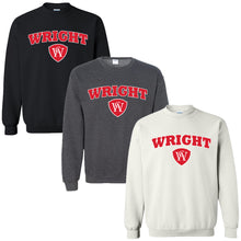 Load image into Gallery viewer, Wright Christian Academy - "Wright" Youth/Adult Crewneck Sweatshirt