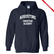 Load image into Gallery viewer, Augustine Christian Academy - &quot;ACA Arched&quot; Youth/Adult Hooded Sweatshirt
