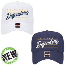 Load image into Gallery viewer, St. Pius X Catholic School - "Retro 3D" 5-Panel Baseball Cap
