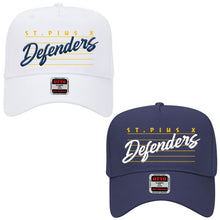 Load image into Gallery viewer, St. Pius X Catholic School - "Retro 3D" 5-Panel Baseball Cap
