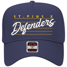 Load image into Gallery viewer, St. Pius X Catholic School - "Retro 3D" 5-Panel Baseball Cap
