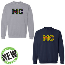 Load image into Gallery viewer, Monte Cassino - "Varsity Plaid" Toddler/Youth/Adult Crewneck Sweatshirt
