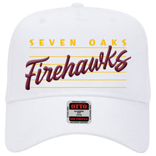 Load image into Gallery viewer, Seven Oaks Classical School - "Retro 3D" 5-Panel Baseball Cap
