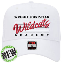 Load image into Gallery viewer, Wright Christian Academy - "Retro 3D" 5-Panel Baseball Cap
