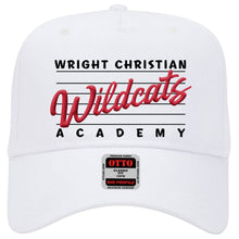 Load image into Gallery viewer, Wright Christian Academy - "Retro 3D" 5-Panel Baseball Cap
