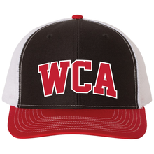 Load image into Gallery viewer, Wright Christian Academy - &quot;Block&quot; Snapback Trucker
