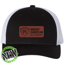 Load image into Gallery viewer, Wright Christian Academy - &quot;WCA Patch&quot; Low-Profile Snapback Trucker
