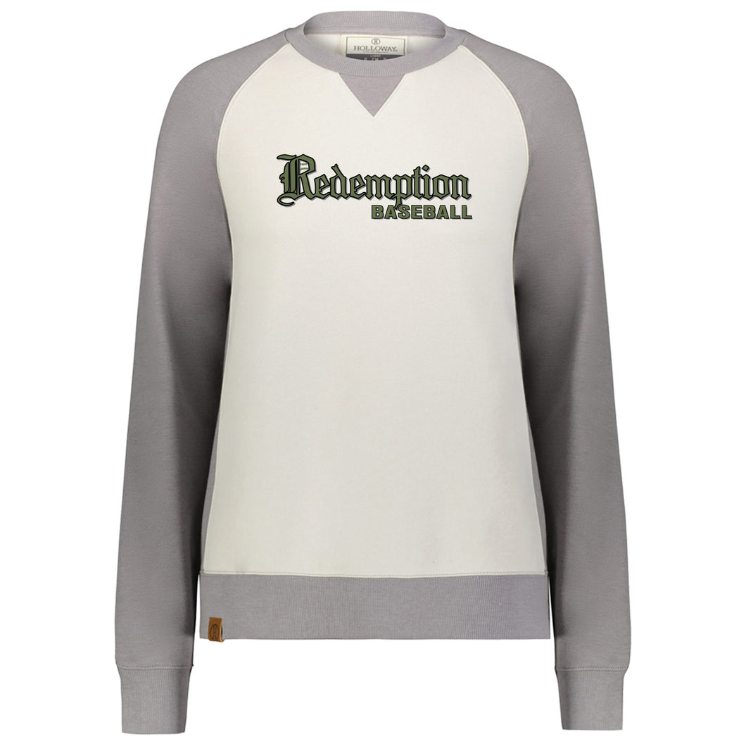 Redemption Baseball- Ladies All-American Fleece Crew