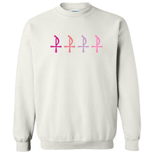 Load image into Gallery viewer, All Saints Catholic School - "Crosses" Youth/Adult Crewneck Sweatshirt
