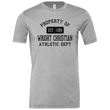 Load image into Gallery viewer, Wright Christian Academy - &quot;Athletic Department&quot; Youth/Adult Blended Short Sleeve T
