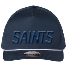 Load image into Gallery viewer, Monte Cassino - "3D Saints" Imperial 5-Panel Snapback Rope Hat
