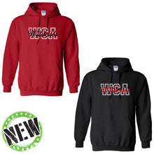 Load image into Gallery viewer, Wright Christian Academy - &quot;Block&quot; Youth/Adult Hooded Sweatshirt
