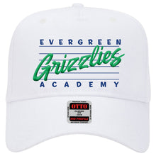 Load image into Gallery viewer, Evergreen Academy - "Retro 3D" 5-Panel Baseball Cap

