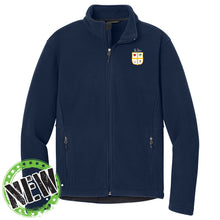 Load image into Gallery viewer, St. John Catholic School - &quot;Crest&quot; Youth/Adult Fleece Jacket
