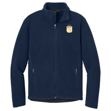 Load image into Gallery viewer, St. John Catholic School - &quot;Crest&quot; Youth/Adult Fleece Jacket
