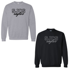Load image into Gallery viewer, St. John Catholic School - &quot;Tonal&quot; Youth/Adult Crewneck Sweatshirt
