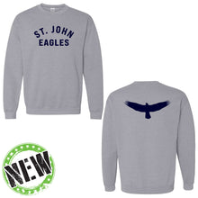 Load image into Gallery viewer, St. John Catholic School - &quot;Silhouette&quot; Youth/Adult Crewneck Sweatshirt
