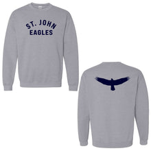 Load image into Gallery viewer, St. John Catholic School - &quot;Silhouette&quot; Youth/Adult Crewneck Sweatshirt

