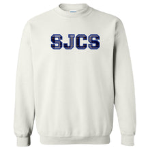 Load image into Gallery viewer, St. John Catholic School - &quot;Varsity Plaid&quot; Youth/Adult Crewneck Sweatshirt
