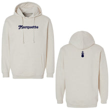 Load image into Gallery viewer, Marquette Teachers - "Marquette Puff" Adult Hooded Sweatshirt
