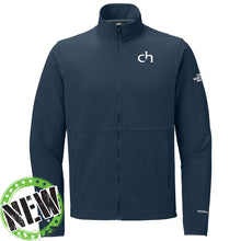 Load image into Gallery viewer, Cascia Hall Preparatory Schooley - &quot;CH&quot; Adult/Unisex Full-Zip Soft Shell Jacket
