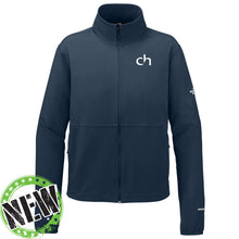 Load image into Gallery viewer, Cascia Hall Preparatory School - &quot;CH&quot; Women&#39;s Full-Zip Soft Shell Jacket
