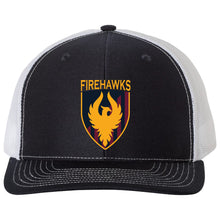 Load image into Gallery viewer, Seven Oaks Classical School - &quot;Firehawk&quot; Richardson Cap Snapback Trucker
