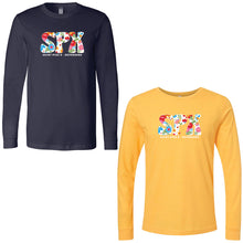 Load image into Gallery viewer, St. Pius X Catholic School - &quot;Flowers&quot; Youth/Adult Long Sleeve T
