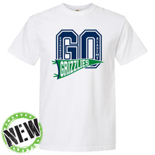 Load image into Gallery viewer, Evergreen Academy - &quot;Go Grizzlies&quot; Youth/Adult Unisex SS T
