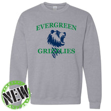 Load image into Gallery viewer, Evergreen Academy - &quot;Grizzlies&quot; Youth/Adult Crewneck Sweatshirt
