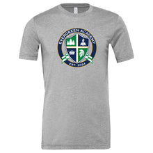 Load image into Gallery viewer, Evergreen Academy - &quot;Crest&quot; Youth/Adult Blended SS T
