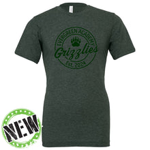 Load image into Gallery viewer, Evergreen Academy - &quot;Monotone&quot; Youth/Adult Blended SS T
