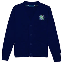 Load image into Gallery viewer, Evergreen Academy - "Crest" Toddler/Youth/Adult Unisex Cardigan Sweater
