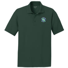 Load image into Gallery viewer, Evergreen Academy - "Crest" Youth/Adult Performance Polo
